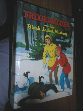 Trixie Belden: 1961 Whitman Cello Hardcover - The Black Jacket Mystery