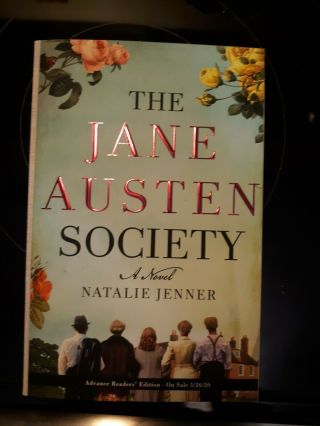 The Jane Austen Society A Novel Natalie Jenner Arc Advance Reader 