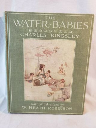 1st Ed The Water Babies A Tale For A Land Baby By Charles Kingsley Hc Book Nr