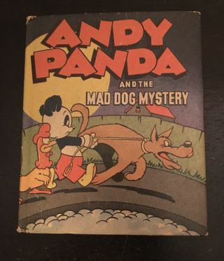 1947 Andy Panda And The Mad Dog Mystery Better Little Book Walter Lantz Whitman