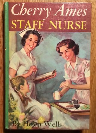 Vg 1962 Hardcover First Edition 23 Cherry Ames Staff Nurse By Helen Wells