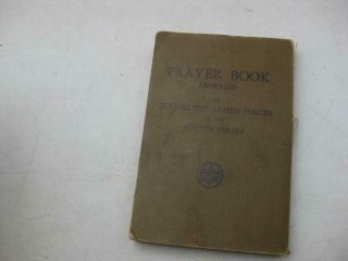 1943 Wwii Abridged Prayer Book For Jews In The Armed Forces Of The United States