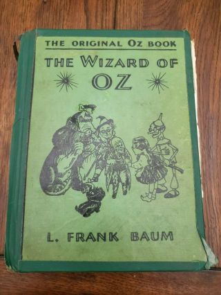 Oz Book Mgm Movie Ed 1939 The Wizard Of Oz - Ex Lib