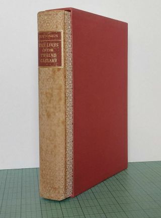Suetonius – Lives Of The Twelve Caesars – Large Format Slipcase 1965