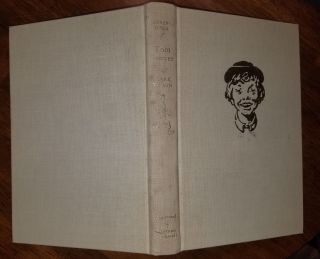 Adventures Of Tom Sawyer By Mark Twain,  Hc 1964.  Heritage.  Illus.  By N.  Rockwell