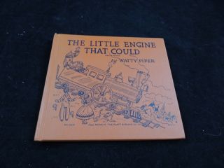 Hardcover Book.  The Little Engine That Could Watty Piper 1945