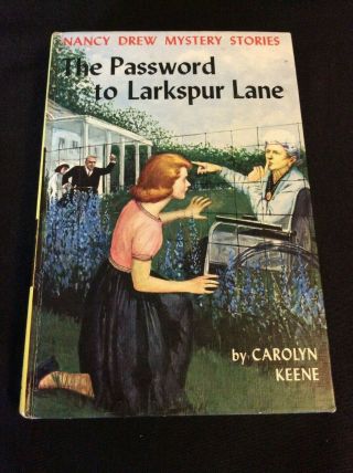 Nancy Drew 10: The Password At Larkspur Lane By Carolyn Keene 1965a 59th