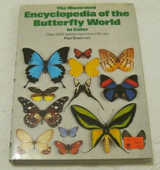 The Illustrated Encyclopedia Of The Butterfly World In Color By Paul Smart 1984