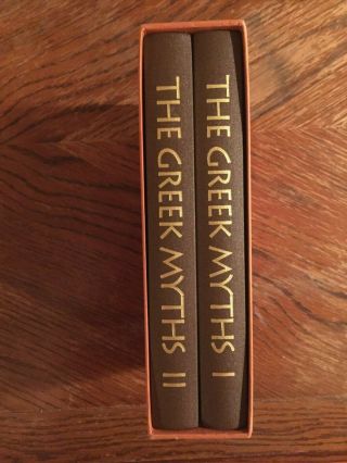 The Greek Myths By Robert Graves,  2 Vol. ,  Folio Society Ed. ,  Collectors Item