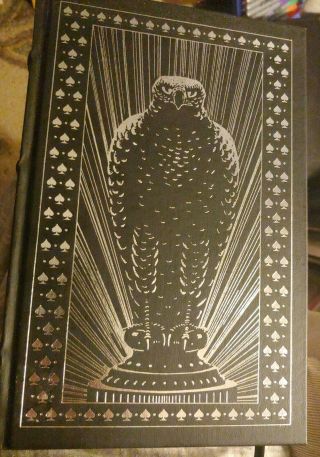 Dashiell Hammett The Maltese Falcon 1987 Franklin Library Mystery Masterpieces