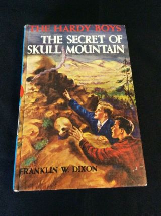 Hardy Boys 27: The Secret Of Skull Mountain By Franklin W.  Dixon 1962b Printing