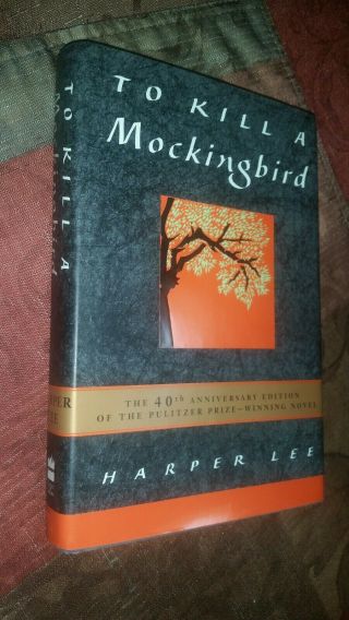 Harper Lee To Kill A Mockingbird 1999 Facsimile 40th Av.  Edition