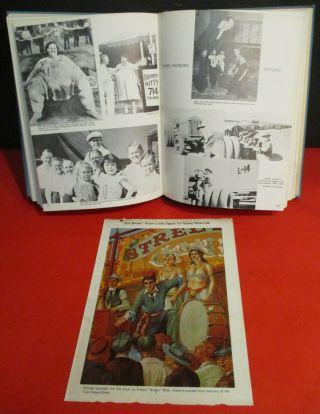 1971 Signed Book “a Pictorial History Of The American Carnival” By Joe Mckennon