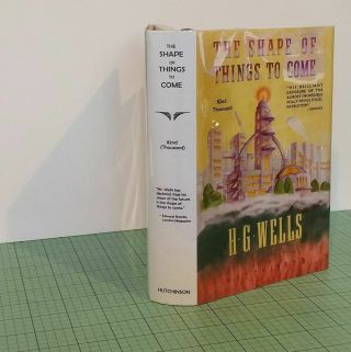 H.  G.  Wells – Shape Of Things To Come – Dust Jacket – 1936