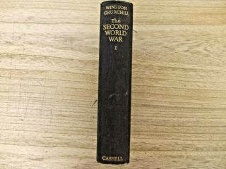 Winston Churchill - The Second World War Vol 1 The Gathering Storm 1948 1st Bk23