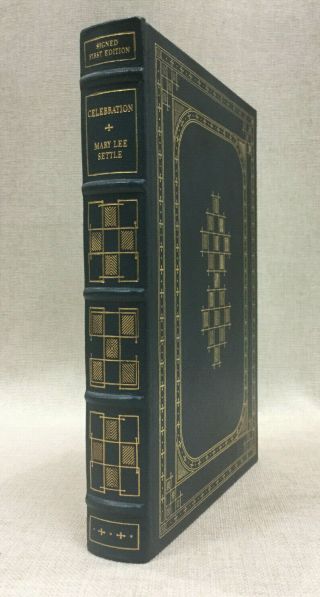 Celebration Mary Lee Settle Franklin Library Signed First Edition Leather