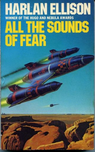 Harlan Ellison All The Sounds Of Fear Vintage Paperback Book Sci Fi
