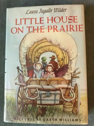 Little House On The Prairie Laura Ingalls Wilder Gorgeous Hcdj 1953 Not Ex - Lib