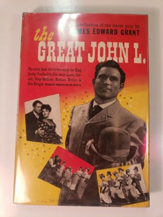 James Edward Grant / The Great John L First Edition 1945 First Printing