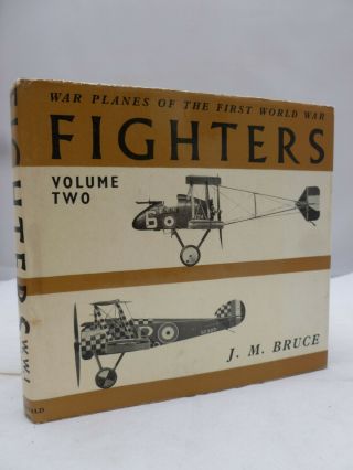 Fighters - Volume Two - Great Britain By J M Bruce Hb Dj 1968 Illustrated