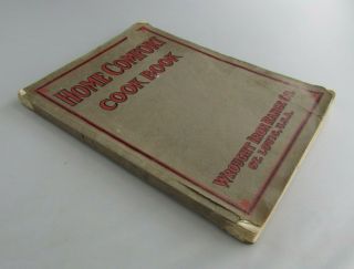 1916 Vtg Wrought Iron Range Co Home Comfort Cookbook Parts Guide Ads St Louis MO 2