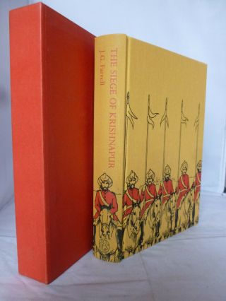 The Siege Of Krishnapur By J G Farrell - Folio Society - Illustrated - Slipcase