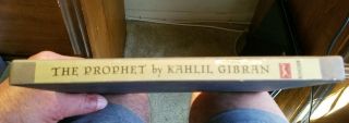 Kahlil Gibran THE PROPHET 1979 Hardcover with Slipcase - 23rd printing Knopf 3