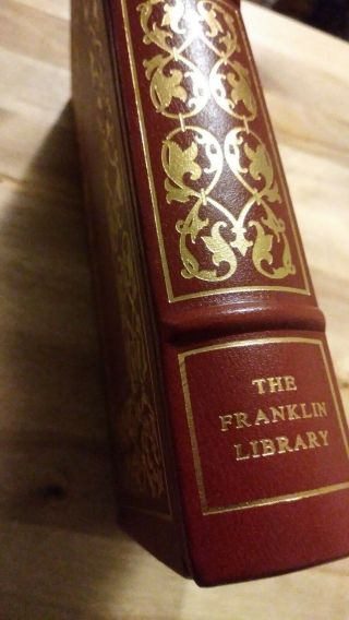 JOHN DONNE - POEMS,  Franklin Library Leather 100 GREATEST BOOKS OF ALL TIME RARE 2