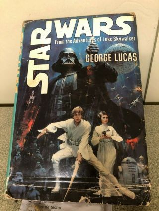 Star Wars From The Adventures Of Luke Skywalker By George Lucas - Hc/dj Bce 1976