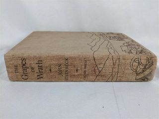 The Grapes Of Wrath by John Steinbeck 1st Edition 1939 10th Printing 2