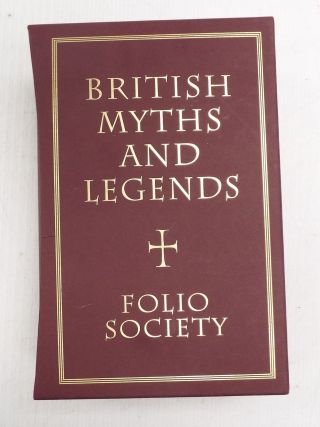 Folio Society British Myths And Legends 3 X Hardback Book Box Set 2005 - H11