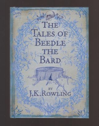 Fine 2008 Hc Dj First Uk Edition Harry Potter Tales Beedle The Bard Jk Rowling