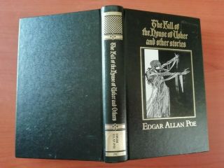 Edgar Allan Poe - The Fall Of The House Of Usher - Gilt Faux Leather Hardback