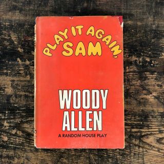 1969 " Play It Again,  Sam " By Woody Allen - A Random House Play Book Club Edition