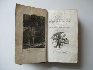 Robinson Crusoe - La Vie Et Les Aventures De Robinson Crusoe T.  Ii 1821