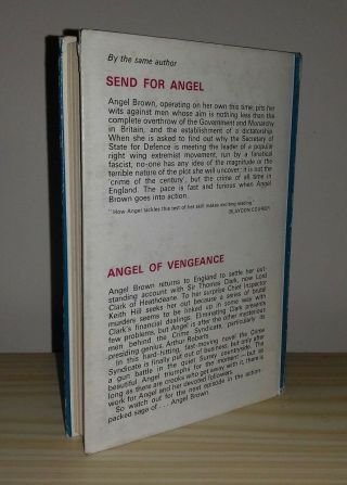 Graham Montrose ANGEL AND THE NERO Robert Hale 1st 1971 author inscribed 2
