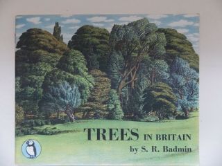 1956 Puffin Picture Book Trees In Britain By S R Badmin Paperback