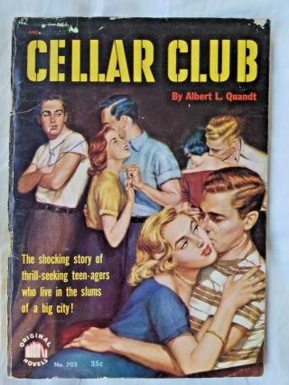 Cellar Club By Albert L Quandt Good Girl Art Novels