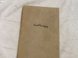 For Whom The Bell Tolls By Ernest Hemingway 1940 1st Edition