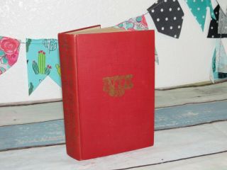 Vintage The Fireside Book Of Christmas Stories Edward Wagenknecht Red Book 1945