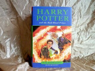 J.  K.  Rowling - Harry Potter And The Half - Blood Prince - 1st Australian Hardcover