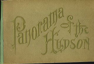 1888 Panorama Of The Hudson River Photography 150 Miles Photo Travel Book