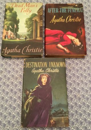 Agatha Christie After The Funeral Dead Man’s Folly Destination Unknown Early 50s