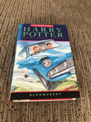 Harry Potter And The Chamber Of Secrets Bloomsbury Hardback 28th Impression 1998