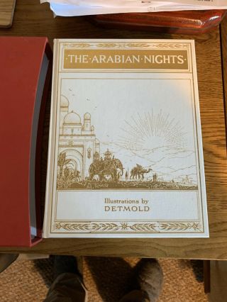 Folio Society Arabian Nights With Illustrations By Detmold