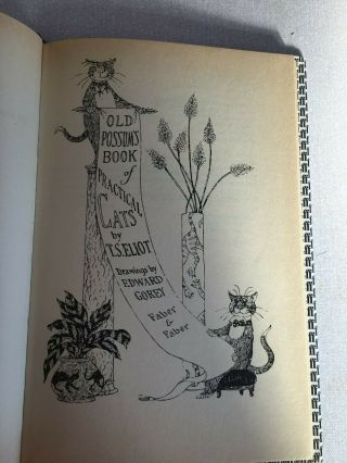 The Illustrated Old Possum Old Possums Book of Practical Cats by T S Eliot 1988 2