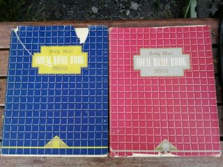 Two Daily Mail Ideal Home Books 1951 - 52 & 1952 - 53 (hardback)