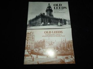 Old Leeds Victorian Photographs I,  Ii Local History Books Brian & Dorothy Payne