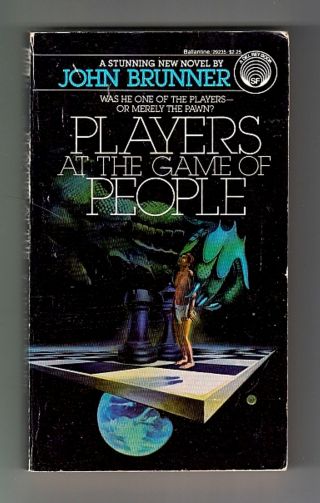 Players At The Game Of People (signed By John Brunner/1st Us/pbo)