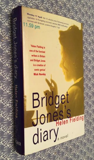 Bridget Jones’s Diary By Helen Fielding True First Edition Hardback 1996